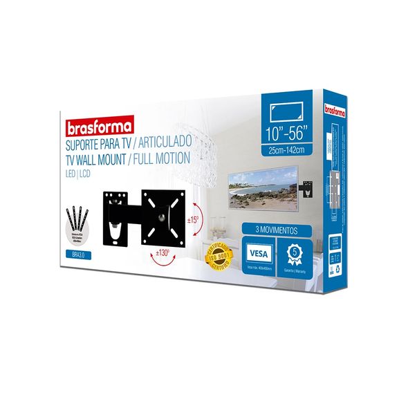 Suporte para TV Articulado Brasforma 10 Suporte para TV Articulado Brasforma 10