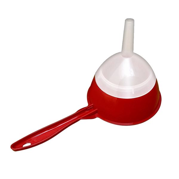 Peneira de Cozinha Funil Keita em Plástico 25,7x12,5x14cm Peneira de Cozinha Funil Keita em Plástico 25,7x12,5x14cm