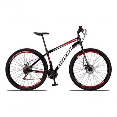 Bicicleta Aro 29 Shimano Traseiro Aço 21 Velocidades Marchas Cor:vermelho