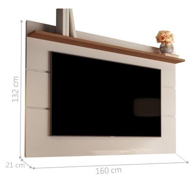 Painel Para Dubhe Off White Freijó