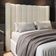 Cabeceira Casal King Cama 195cm Claire I02 Bouclê Bege - Mpozenato