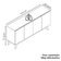Balcao Buffet Ares 4 Portas 161 Cm Nature Tebar Nature