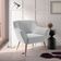 Poltrona Decorativa Mendes Linha Cinza