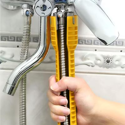 Kit 8 Em 1 Chave Hidraulica Para Pia Bom-3205 Para Reparos E Instalações De Torneiras E Encamento