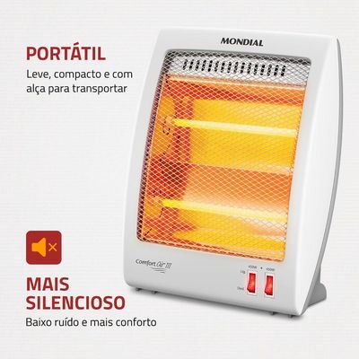 Aquecedor Quartzo Comfort Air III Mondial  220V