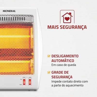 Aquecedor Quartzo Comfort Air III Mondial  220V