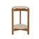 Mesa Lateral 3 Pés Bornemouth Off White/cedro