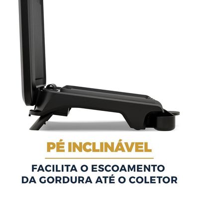 Grill Britânia 750W 2 Sanduiches Chapas Antiaderentes BGR12A 220V