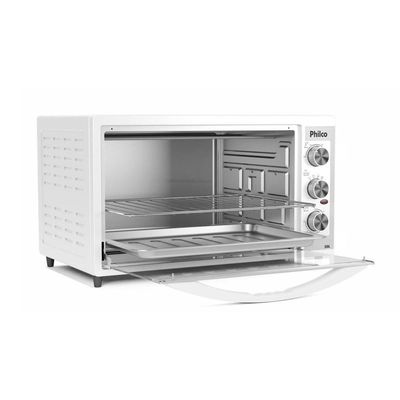 Forno Elétrico Branco Philco 50L Dupla Resistência PFE52B 110V