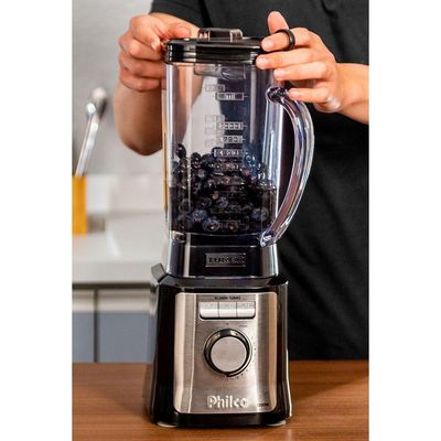 Liquidificador Philco PLQ1600P Easy Smart Turbo 3L 1200W 110V