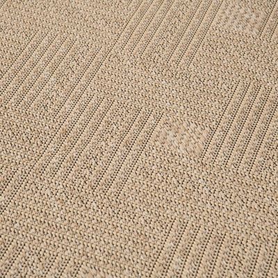 Tapete Passadeira Sisal Lancer 1 Peça 1,00m X 66cm 87% Polipropileno 13% Poliéster - Ps29 Clean