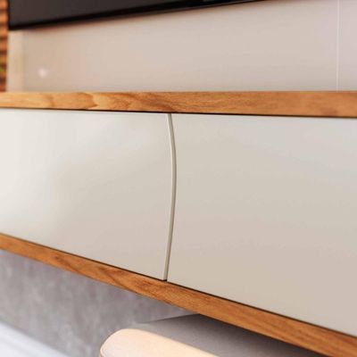 Home Suspenso Sauipe Para 65 Polegadas Off White Freijo