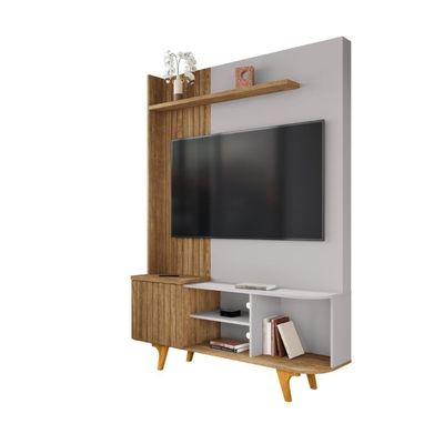 Home 55 Polegadas Ilha Do Mel Cinamomo Fresado Off-white