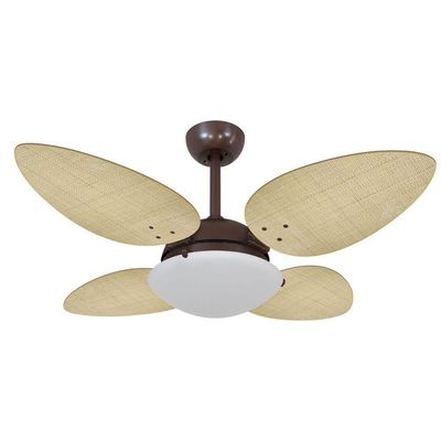 Ventilador De Teto Prince Premium Natural 127V 110V