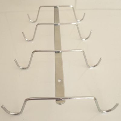 Suporte Para 8 Xícaras Eduarda Porta Caneca Organizador Aço Cromado Schmitt