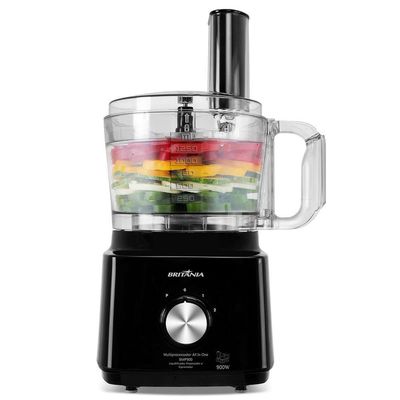 Multiprocessador Britânia 5 Em 1 900W All In One BMP900P 110V