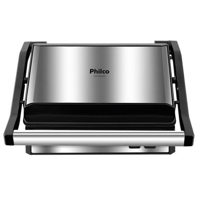 Grill E Sanduicheira Philco PGR21PI Maxx Clean 1000W 110V