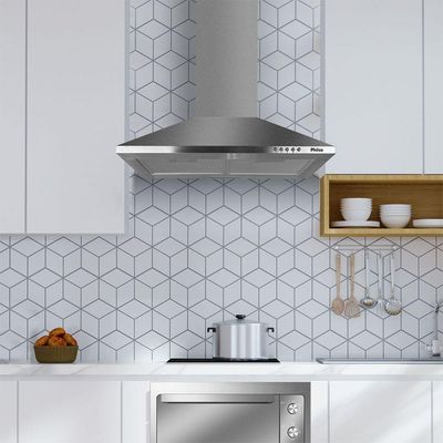 Coifa Pirâmide Philco 60cm Inox Depurador E Exaustor PCO62I 220V