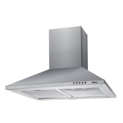 Coifa Pirâmide Philco 60cm Inox Depurador E Exaustor PCO62I 220V