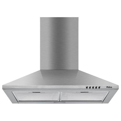 Coifa Pirâmide Philco 60cm Inox Depurador E Exaustor PCO62I 220V