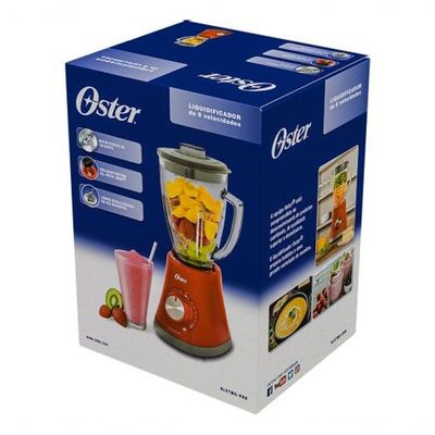 Liquidificador Oster Super Chef Vermelho 1,25L BLSTMG-RR8 110V