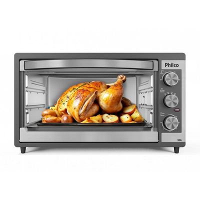 Forno Elétrico Philco 50L Dupla Resistência PFE52P 110V