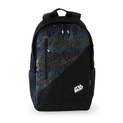 Mochila Escolar Masculina Star Wars Nano U / Preto