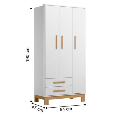 Jogo Quarto Infatil Corrientes Branco Acetinado