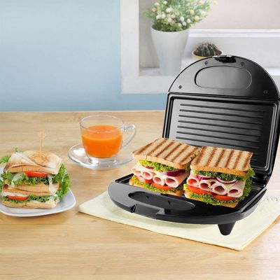 Mini Grill E Sanduicheira Philco Inox Preto 750W 110V