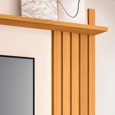 Painel Para Suspenso 55 Pol 160cm Aster H01 Cinamomo-off - Mpozenato