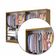 Closet Casal Belém 4 Portas Premium 4Gavetas Carioca Móveis
