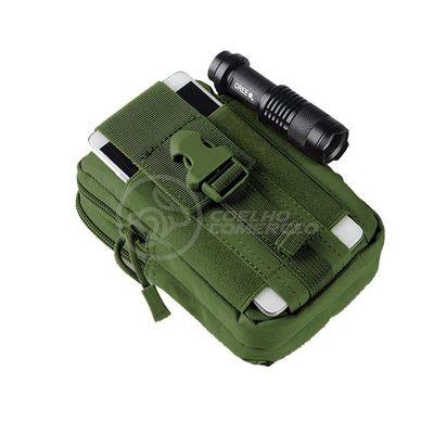 Kit De Sobrevivência E Atividades Camping Verde Militar Para Selva Escoteiro Pesca Acampar