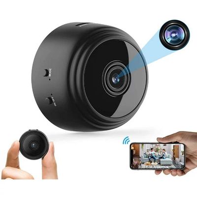 Mini Câmera Espiã A9 Wifi Com Sensor E Visão Noturna