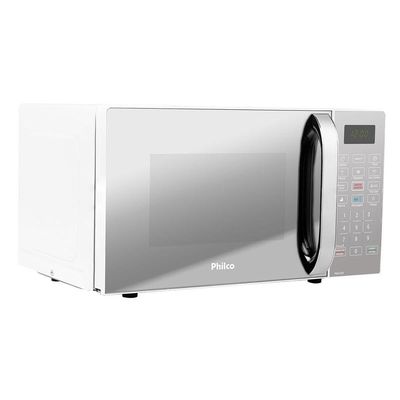 Micro-ondas 20L Philco Espelhado Limpa Fácil 1100W PMO23EB 220V