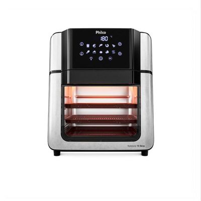 Air Fryer Oven Philco 15L Painel Digital PAF15A 220V