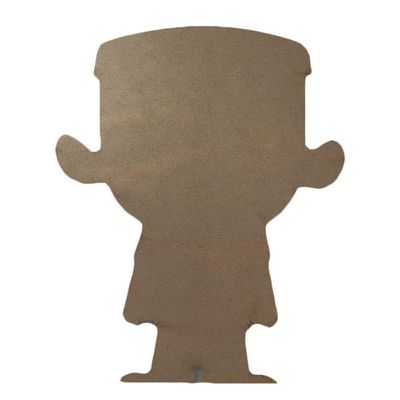 Enfeite De Mesa Frankenstein Halloween Mdf - 22cm X 18cm