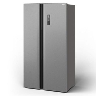 Geladeira 489L Philco Frost Free Side By Side Inox PRF504I 110V