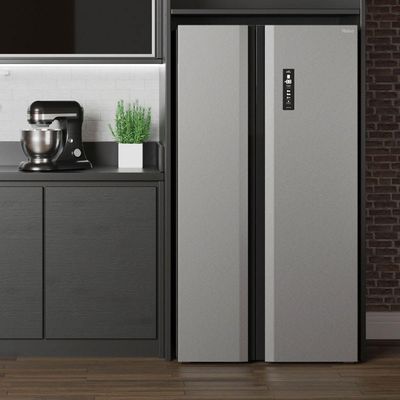 Geladeira 489L Philco Frost Free Side By Side Inox PRF504I 110V