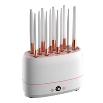 Maquina De Secagem Eletrico Pincel De Maquiagem Esponja Usb Automatico Potente Secador Rapido