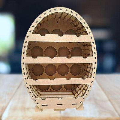 Mini Adega Mdf Para 14 Garrafas