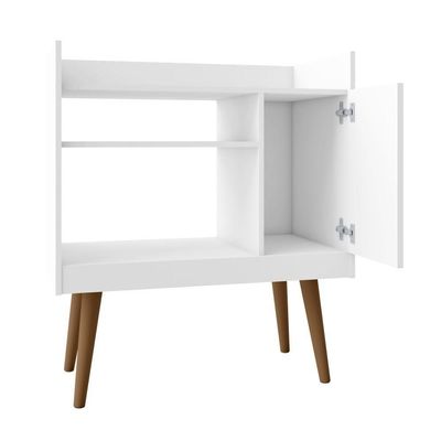 Bancada Aparador Café Com Porta Lincon Branco