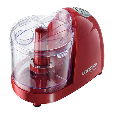 Miniprocessador de Alimentos Lenoxx Pratic Red PMP435 2 em 1 - 220V