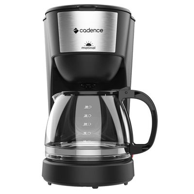 Kit Trio Black Cadence Cafeteira Mixer Inox Torradeira 110V