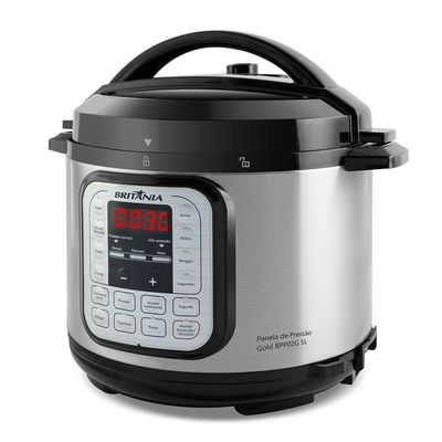Panela De Pressão Britânia BPP02G Gold 5L 900W 220V