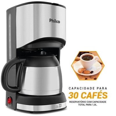 Cafeteira Philco 30 Cafezinhos 1L 700W PCFE02 220V