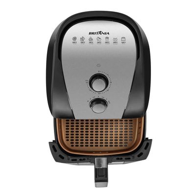 Air Fryer Britânia 5,5L Antiaderente Gold 1500W BFR51 220V