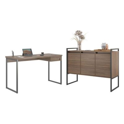 Conjunto Mesa E Buffet Garruer Affara