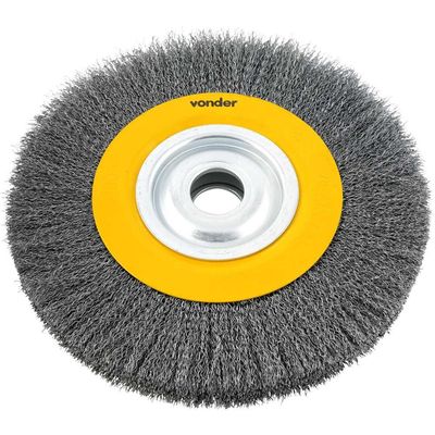 Escova circular 10" x 30 mm com bucha de redução VONDER