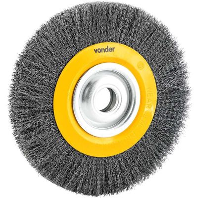 Escova circular 10" x 30 mm com bucha de redução VONDER