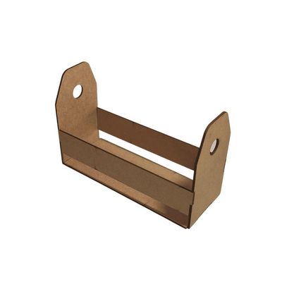 Porta Guardanapo E Sachê Em Mdf - Kit 5 Unidades